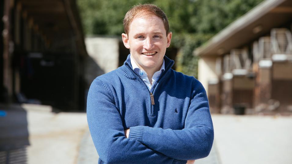 Racing journalist Kevin Blake